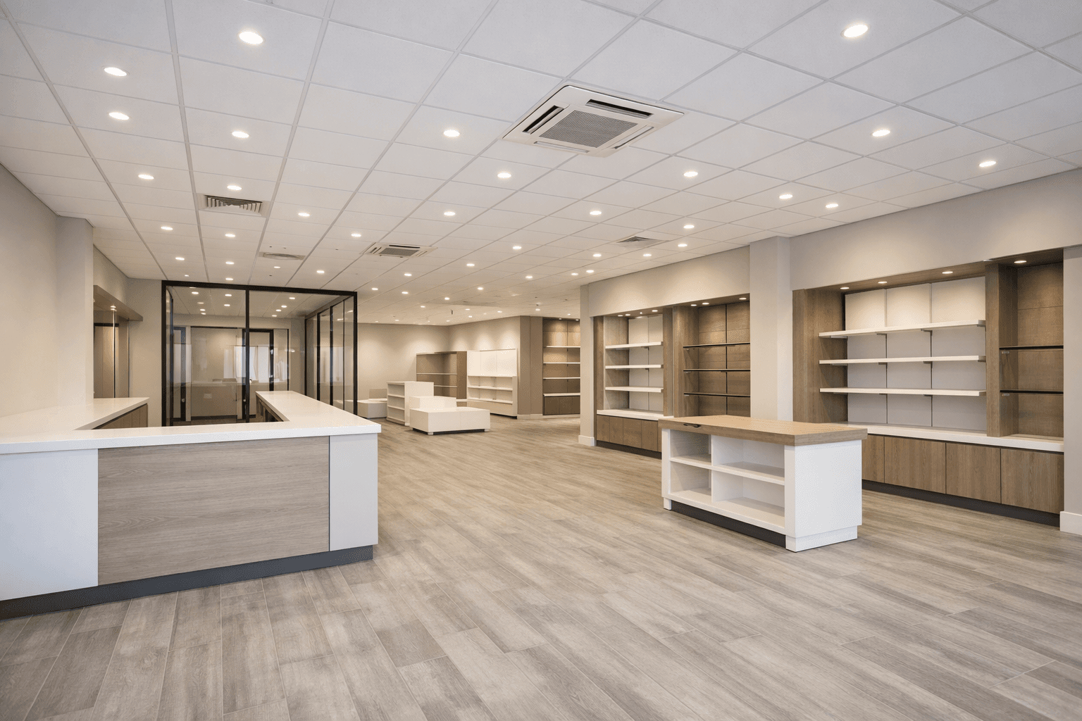 Shopfitting CAT A & CAT B — modern retail space fit-out example
