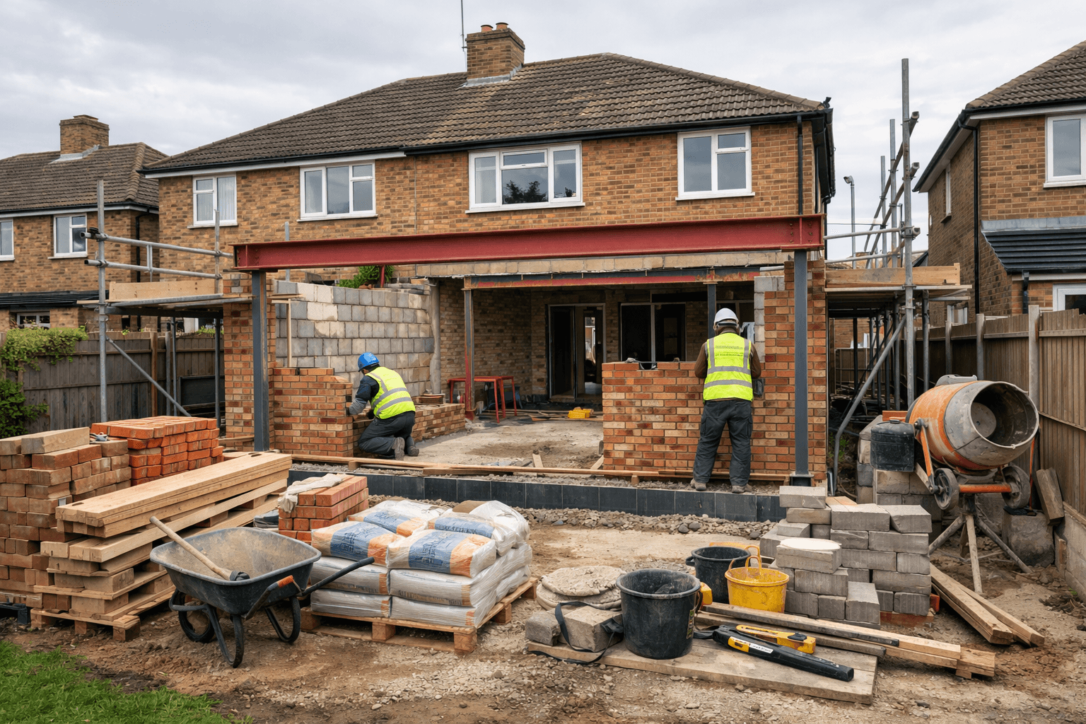 Rear Extension Build