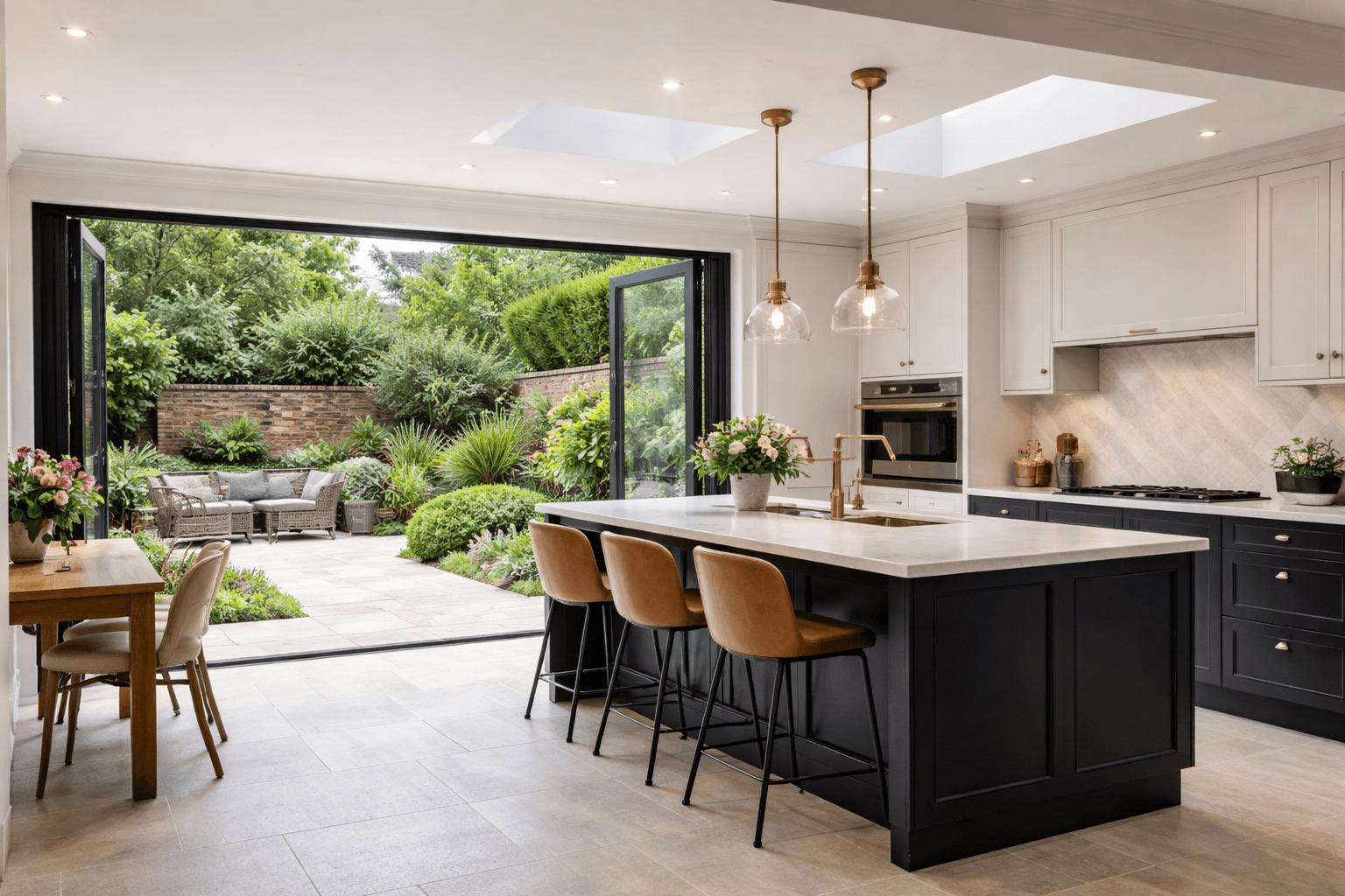 Rear kitchen extension — completed build example